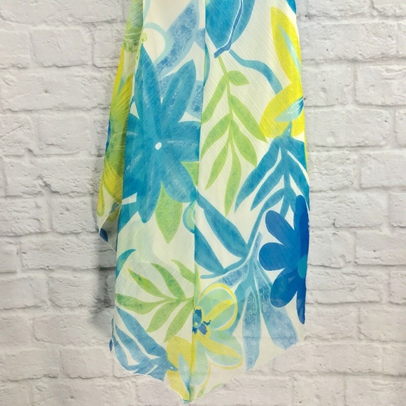 20 Something Dress Size Small Floral Halter Hi-Low - Picture 7 of 9